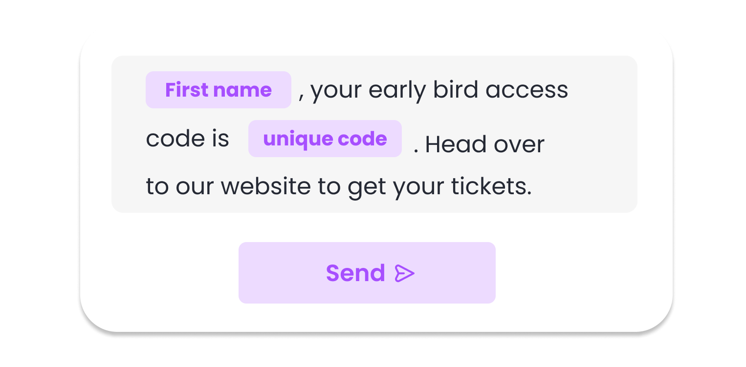 Real-time sales projection